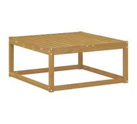 vidaXL Poggiapiedi da esterno in legno di acacia solido bianco, mobili moderni per giardino e balcone, design modulare esterno, sezionale durevole e flessibile.