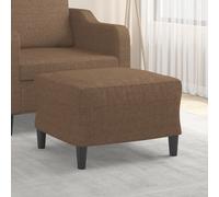 VidaXL Poggiapiedi Marrone 60x50x41 cm in Tessuto