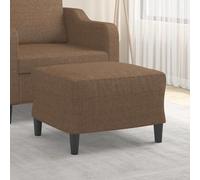 VidaXL Poggiapiedi Marrone 60x50x41 cm in Tessuto