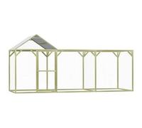 vidaXL Pollaio 4,5x1,5x2 m in Legno di Pino Impregnato