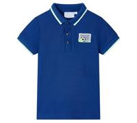 vidaXL Polo da Bambino Blu Scuro 116