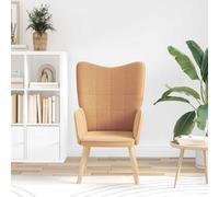 vidaXL poltrona Beige 62 x 67 x 95,5 cm Tessuto Sherpa