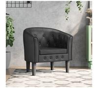 VIDAXL - Poltrona Cabriolet Nera In Similpelle