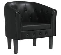 VIDAXL - Poltrona Cabriolet Nera In Similpelle