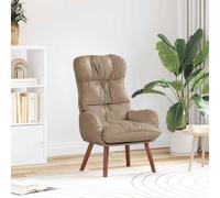 vidaXL poltrona Cappuccino 69 x 74 x 93 cm Pelle Artificiale
