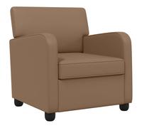 vidaXL Poltrona Cappuccino Similpelle