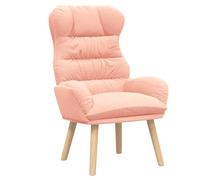 vidaXL Poltrona Ergonomica Rosa Soggiorno | Seduta Morbida con Cuscini Imbottiti | Mobili Moderni | Confortevole | Relax | Sedie Resistenti per Interni Reclinabili