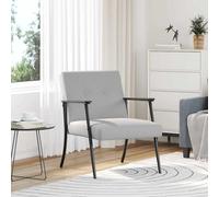 vidaXL poltrona Grigio Nuvola 59 x 75 x 78 cm Tessuto