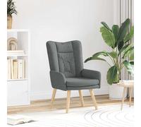 vidaXL poltrona Grigio scuro 63 x 67 x 94 cm Tessuto Sherpa