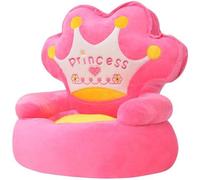 vidaXL - Poltrona in Peluche per Bambini Principessa Rosa