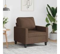 vidaXL Poltrona Marrone 60 cm in Tessuto