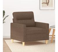 vidaXL Poltrona Marrone 60 cm in Tessuto