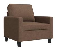 vidaXL Poltrona Marrone 60 cm in Tessuto
