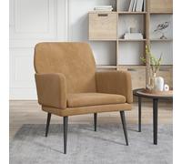 vidaXL Poltrona Marrone 62x79x79 cm Velluto