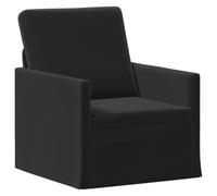 vidaXL Poltrona Nero 70 x 81 x 82 cm Velluto (V)