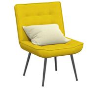 vidaXL Poltrona Relax 64x74x84 cm Gialla in Velluto