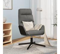 VidaXL Poltrona Relax Grigio Chiaro in Tessuto