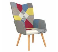 vidaXL Poltrona Relax in Tessuto Patchwork