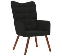 vidaXL Poltrona Relax Nera in Velluto, sedia, sedia da salotto, sedia in velluto, sedia a sdraio, posti a sedere, sedia relax in velluto