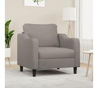 vidaXL Poltrona Tortora 60 cm in Tessuto