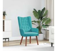 vidaXL poltrona Turchese 63 x 67 x 94 cm Velluto