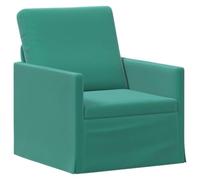 vidaXL Poltrona Turchese 70 x 81 x 82 cm Velluto (V)