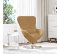 vidaXL Poltrona reclinabile Moderna con Cuscino per Il Soggiorno, Design ergonomico, Marrone, in Pelle Sintetica. Compatta e stilosa, è Perfetta per Leggere e Rilassarsi. Poltrona contemporanea con
