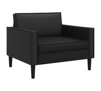 vidaXL Poltrona XL Nero Similpelle
