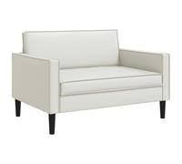 vidaXL Poltrona XXL Bianco Similpelle