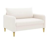 vidaXL Poltrona XXL Crema Bouclé