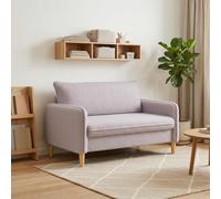 vidaXL Poltrona XXL Grigio Chiaro Bouclé