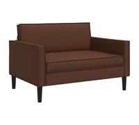 vidaXL Poltrona XXL Marrone Similpelle