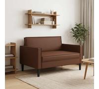 vidaXL Poltrona XXL Marrone Similpelle