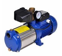 Pompa a getto con manometro 1300 w 5100 l/h blu