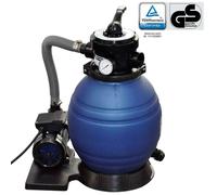 vidaXL Pompa con Filtro a Sabbia 400 W 11000 l/h