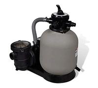 vidaXL Pompa con Filtro a Sabbia 600 W 17000 l/h