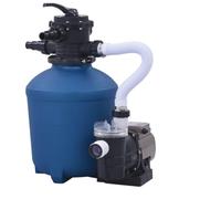 vidaXL Pompa con Filtro a Sabbia con Timer 530 W 10980 L/h