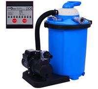VIDAXL - Pompa con Filtro a Sabbia con Timer 550 W 50 L