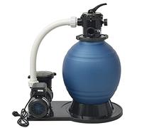 vidaXL Pompa con Filtro a Sabbia Piscina XL 1000 W 16800 L/h Filtraggio Acqua