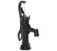 Pompa d'acqua manuale da giardino in ghisa