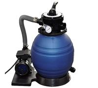 vidaXL Pompa Filtrante 400W 11000L/h Acqua da Fontane Piscine Filtro a Sabbia