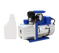 vidaXL Pompa per Vuoto a un Solo Stadio con Manometro 71 L/min