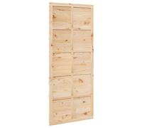 vidaXL Porta a soffietto in legno di pino naturale 208 x 80 cm, spessore 2.5 cm, finitura opaca, ideale per uso interno. Robusta e versatile, aggiunge charme e si adatta perfettamente alla sala da pr