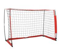 vidaXL Porta da Calcio 184x91x124,5 cm in Acciaio