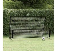 vidaXL Porta da Calcio a Rimbalzo 2 in 1 202x104x120 cm in Acciaio