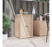 vidaXL Porte da cucina esterne 50x9x82 cm in legno di pino massiccio