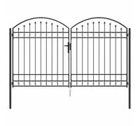 vidaXL Porta da giardino - Barriera esterna, divisore per il giardino, ingresso paesaggistico, classico e tradizionale, per privacy e sicurezza