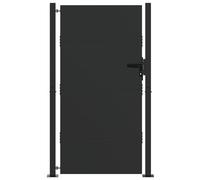 vidaXL Porta da Giardino Moderna - Una barriera Esterna Elegante per la Tua proprietà. È Perfetta Come Recinzione, per segnare Un Confine o Come Ingresso. È Resistente alle intemperie e Funzionale p