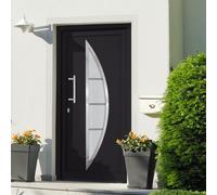 vidaXL Porta di Ingresso Antracite 98x208 cm