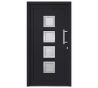 vidaXL Porta di Ingresso Antracite 98x208 cm